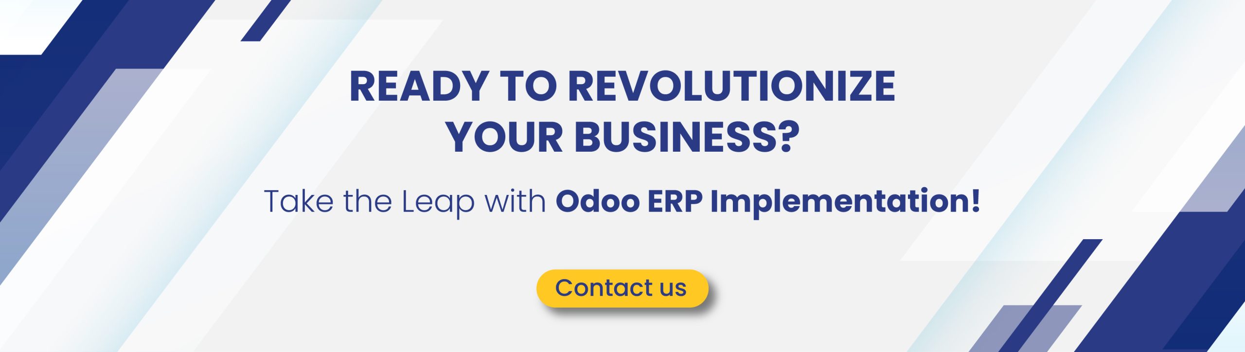 Contact us for odoo implementation